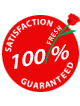 satisfaction guarantee 100%